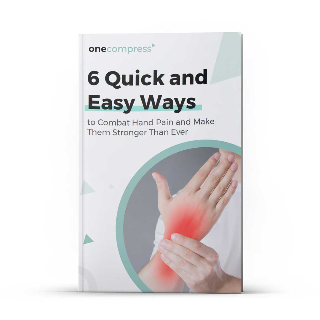 6 Quick And Easy Ways to Combat Hand Pain Ebook - (Instant Download) - Compression for Walks