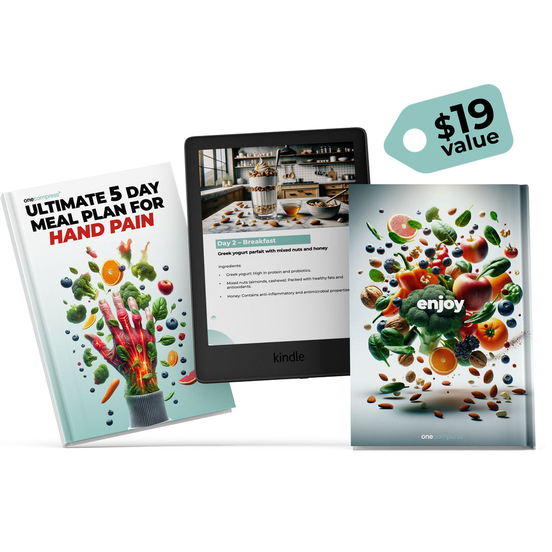 Ultimate 5-Day Meal Plan For Hand Pain  - (Instant Download) - Support You Can Wear