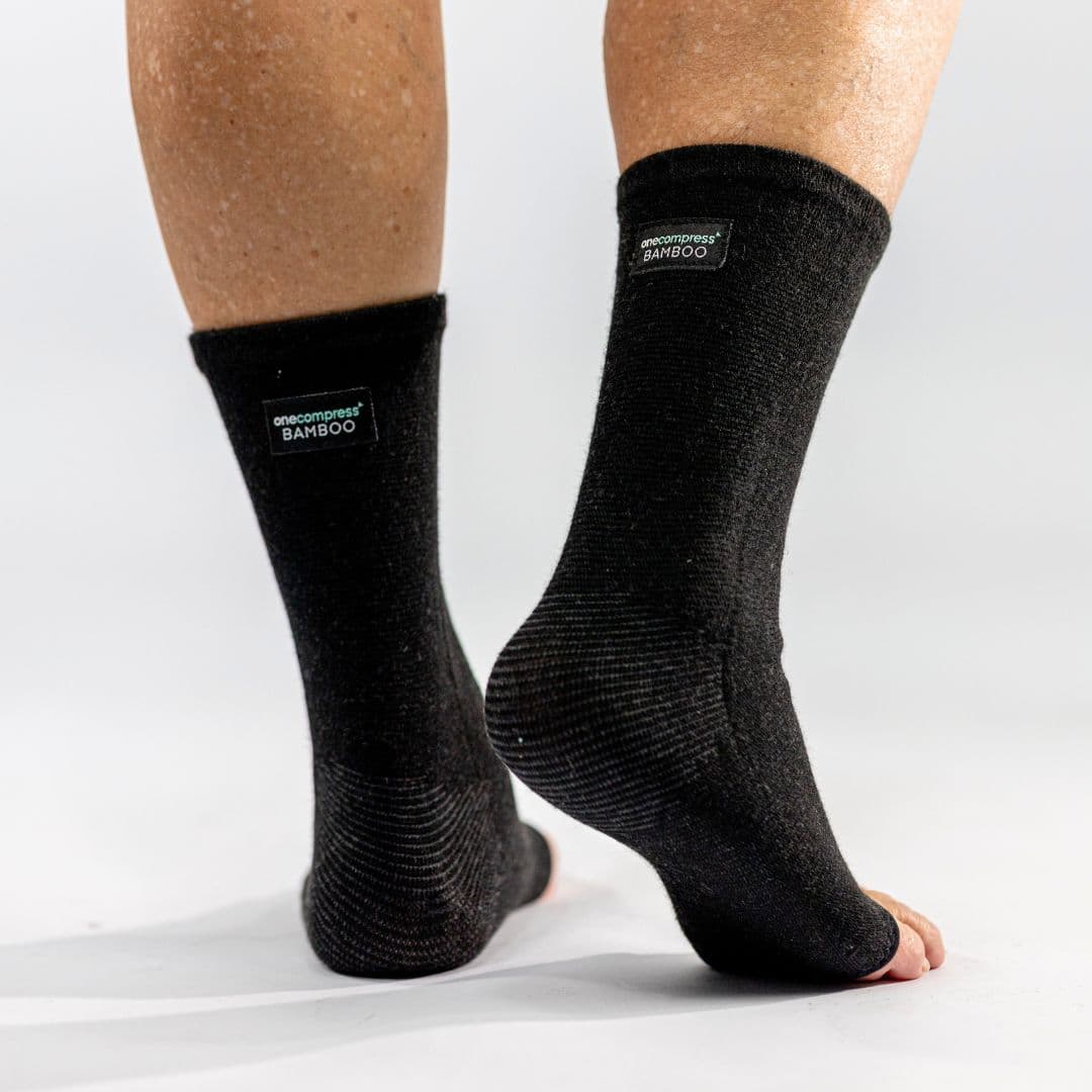 Premium Anti-Fatigue Bamboo Footsleeves - Soft Support for Active Days