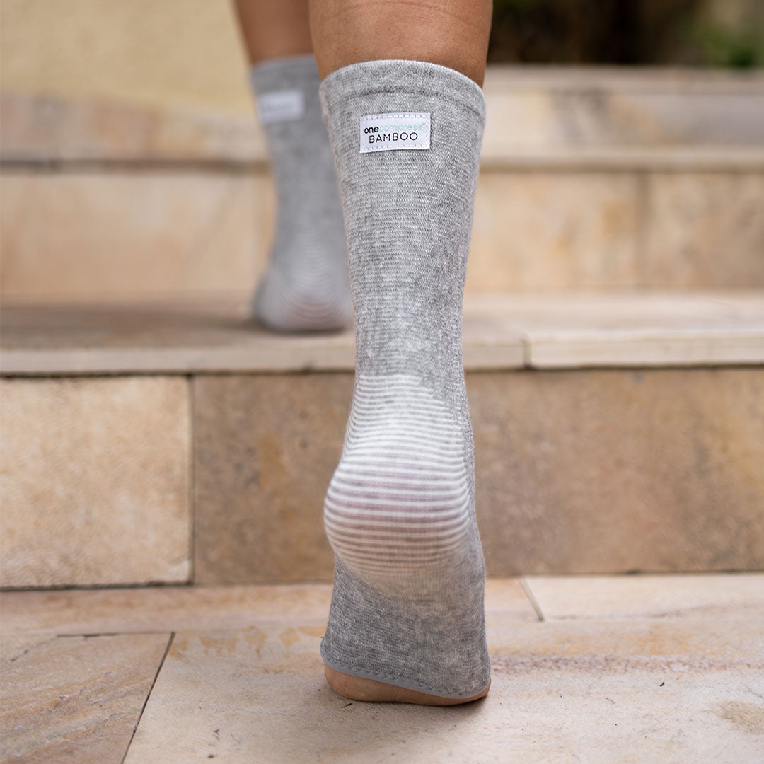 Premium Anti-Fatigue Bamboo Footsleeves - Soft Support for Active Days