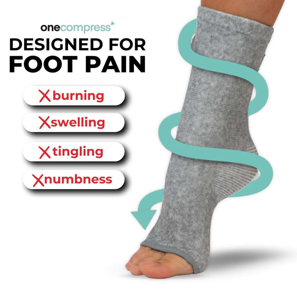 Premium Anti-Fatigue Bamboo Footsleeves - Soft Support for Active Days