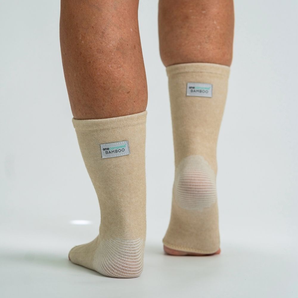 Premium Anti-Fatigue Bamboo Footsleeves - Soft Support for Active Days