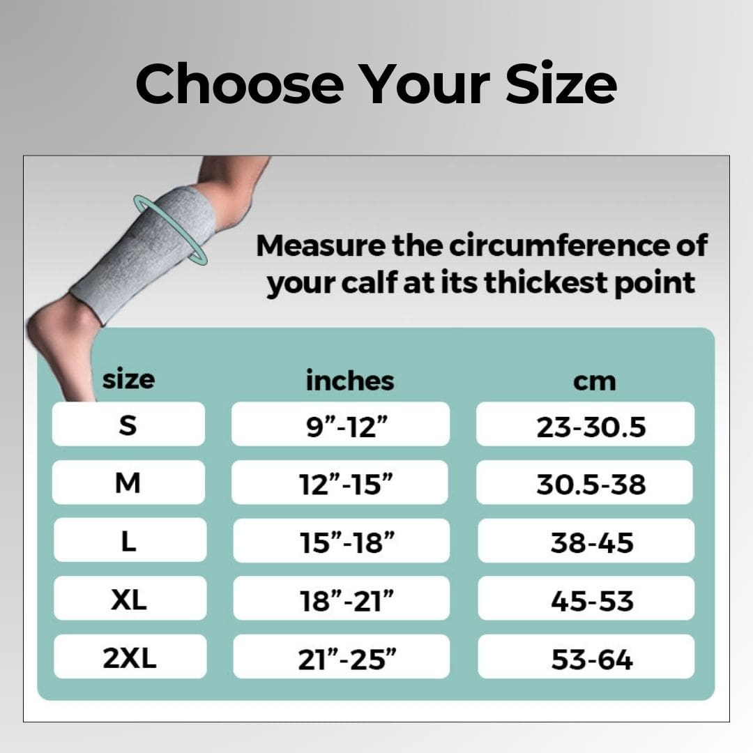 Premium Bamboo Anti-Fatigue Calf Sleeve - Made to Move