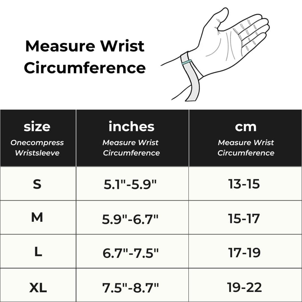 Premium Bamboo Wrist Sleeve - Daily Compression Comfort