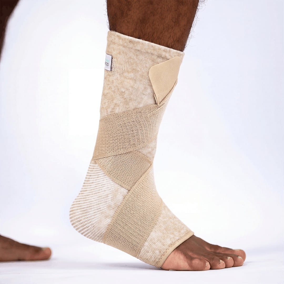 Premium Bamboo Ankle Support - Flexible Daily Wear