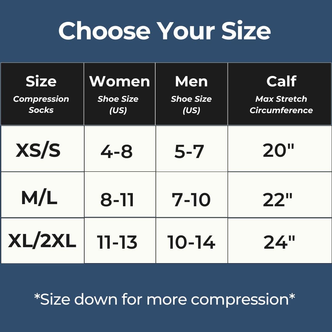 Premium Bamboo Compression Socks - Compression for Errands